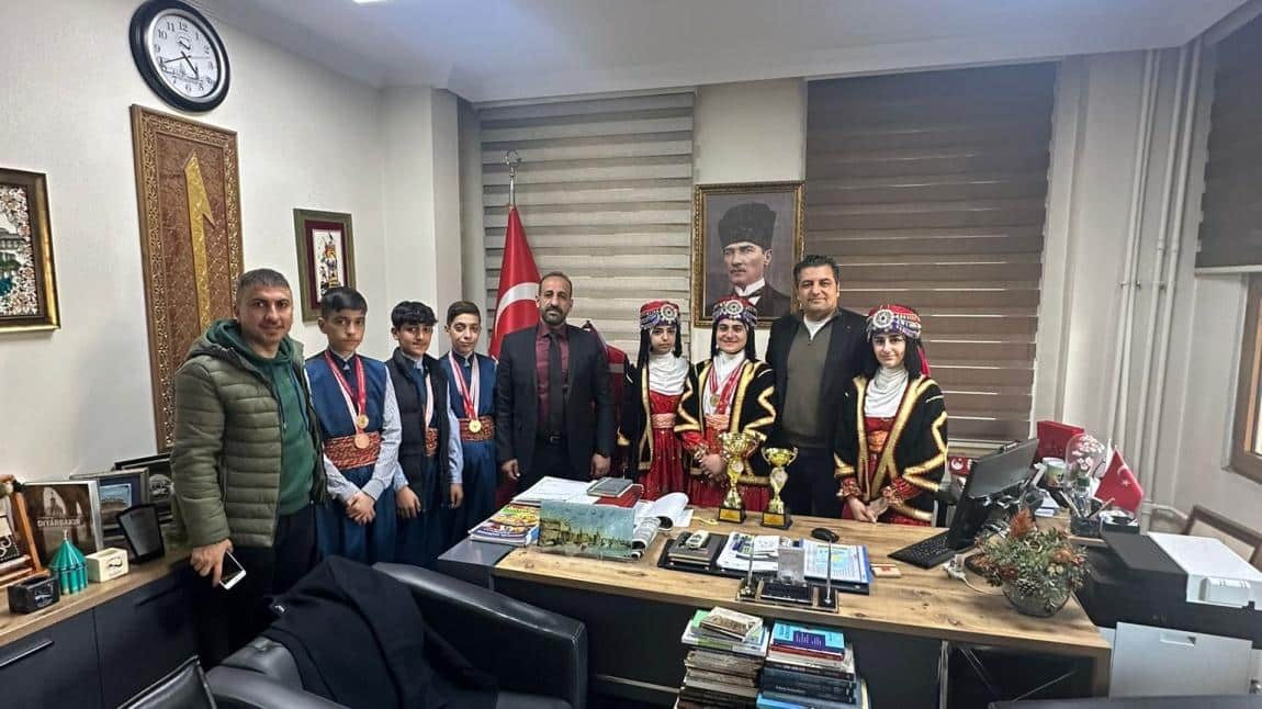 Halk Oyunları Ekibimizle Birlikte Sur Belediye Başkan Yardımcısı Mehmet BAYTAR'ı Ziyaret Ettik
